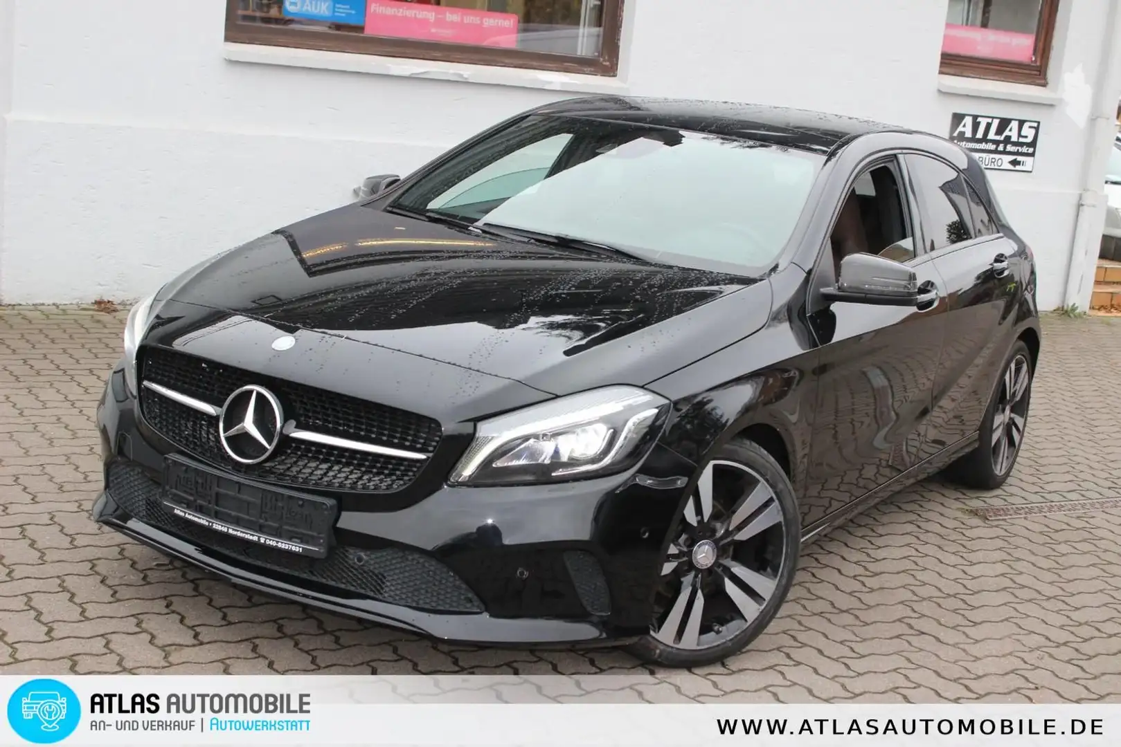Mercedes-Benz A 180 CDI / d BE Night+Leder+Navi+ LED+Panoramad Schwarz - 1