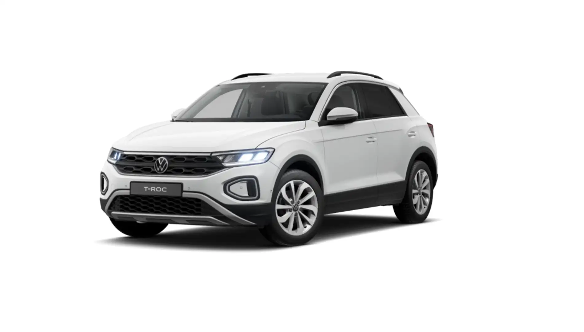 Volkswagen T-Roc 1.0 TSI Más 85kW Blanco - 1