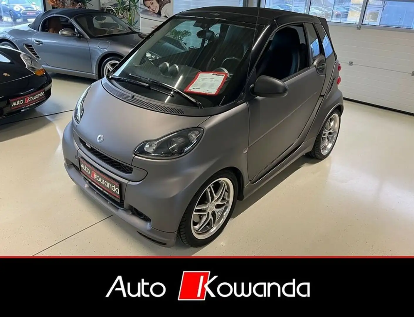 smart forTwo BRABUS Cabrio Aut. -Wenig Km Zwart - 1