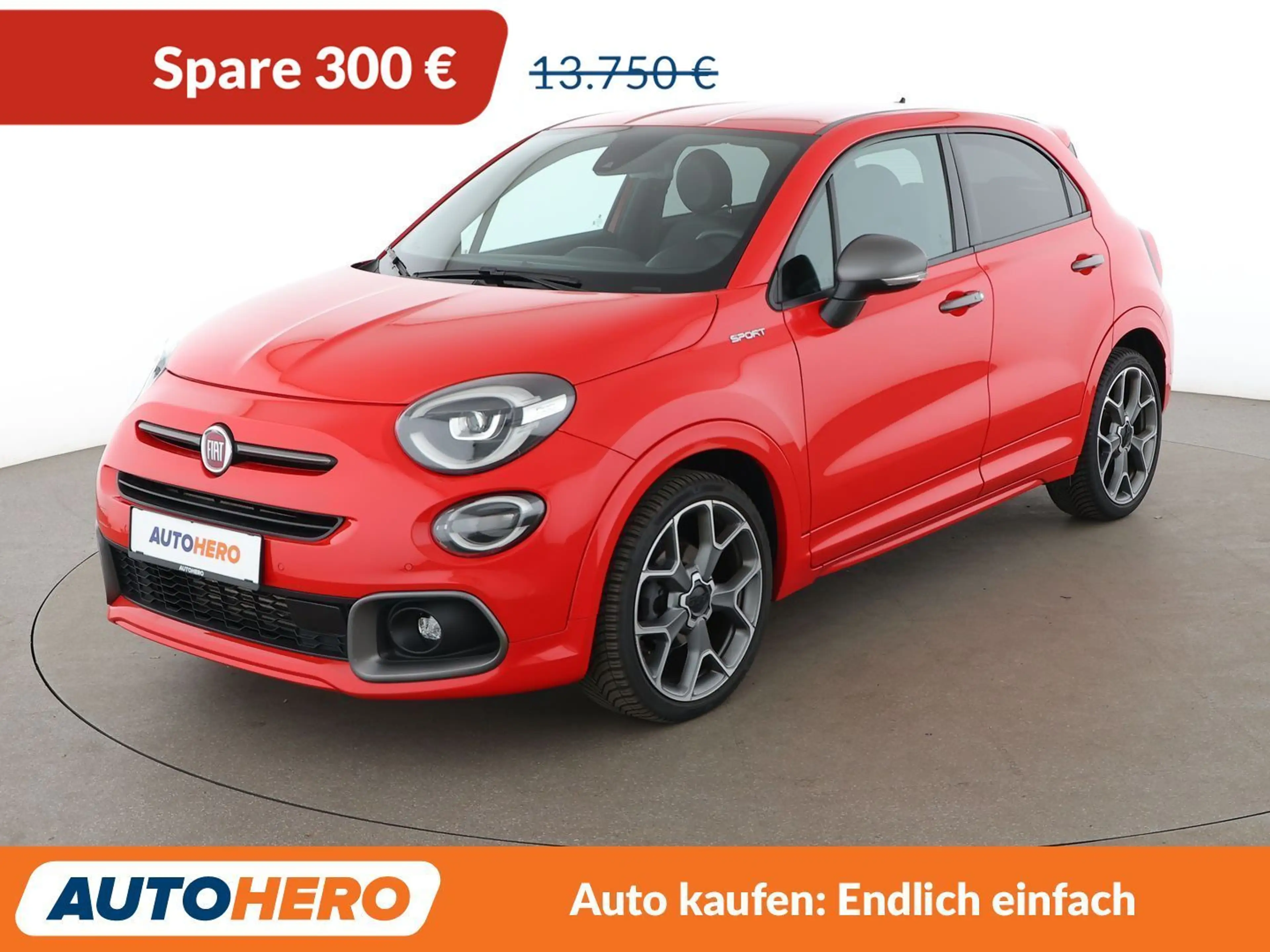 Fiat 500X 1.6 JTDM Sport Aut.*NAVI*LED*ACC*CAM*PDC*SHZ*