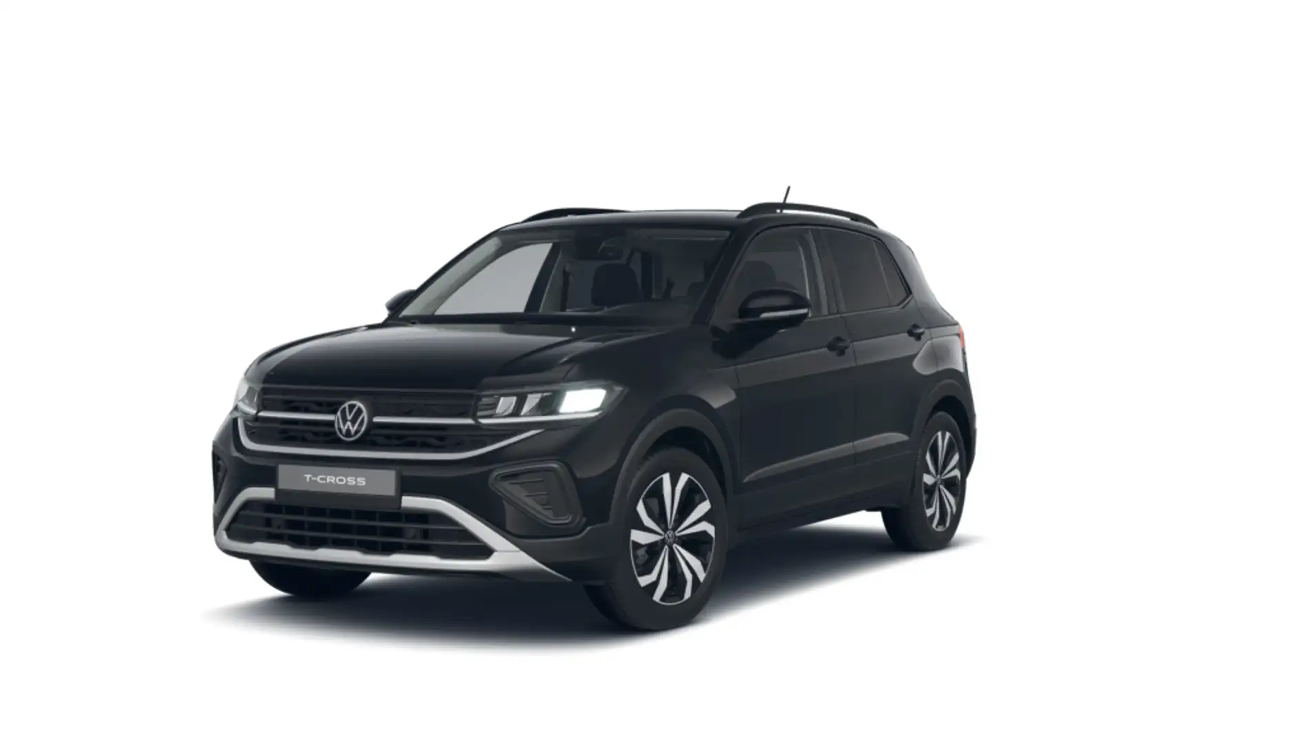 Volkswagen T-Cross 1.0 TSI Más 85kW Negro - 1