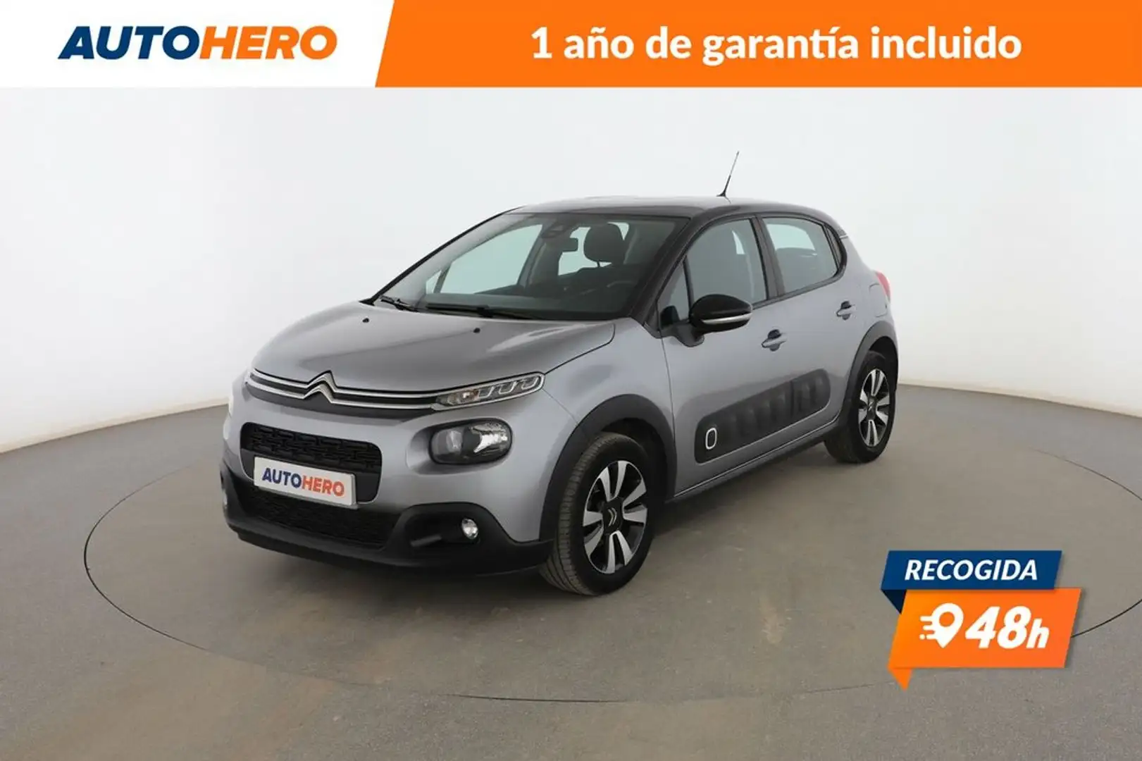 Citroen C3 1.2 PureTech Feel Gris - 1