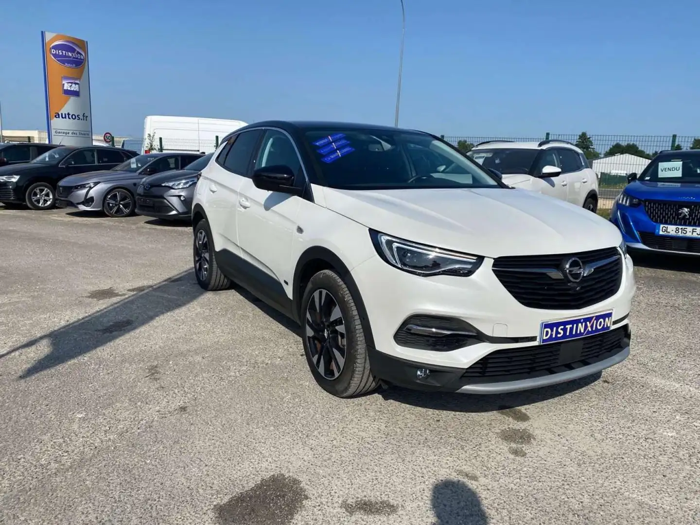Opel Grandland X HYBRID4 - 300 - ULTIMATE - CAMERA DE RECUL - PACK HIVER Weiß - 2