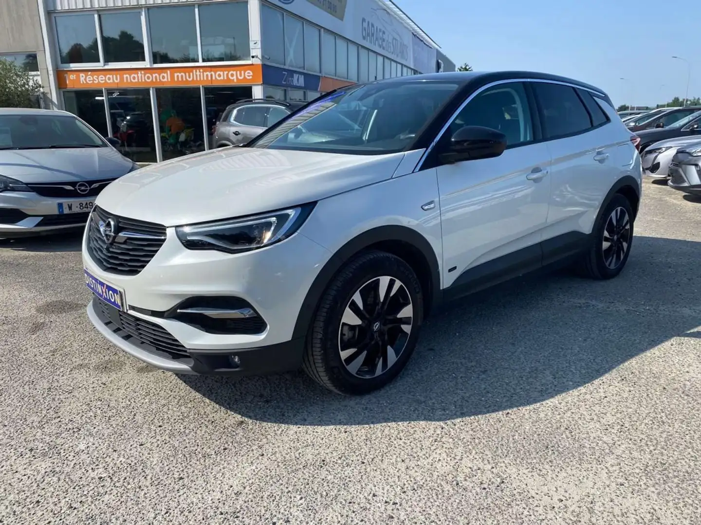 Opel Grandland X HYBRID4 - 300 - ULTIMATE - CAMERA DE RECUL - PACK HIVER Weiß - 1