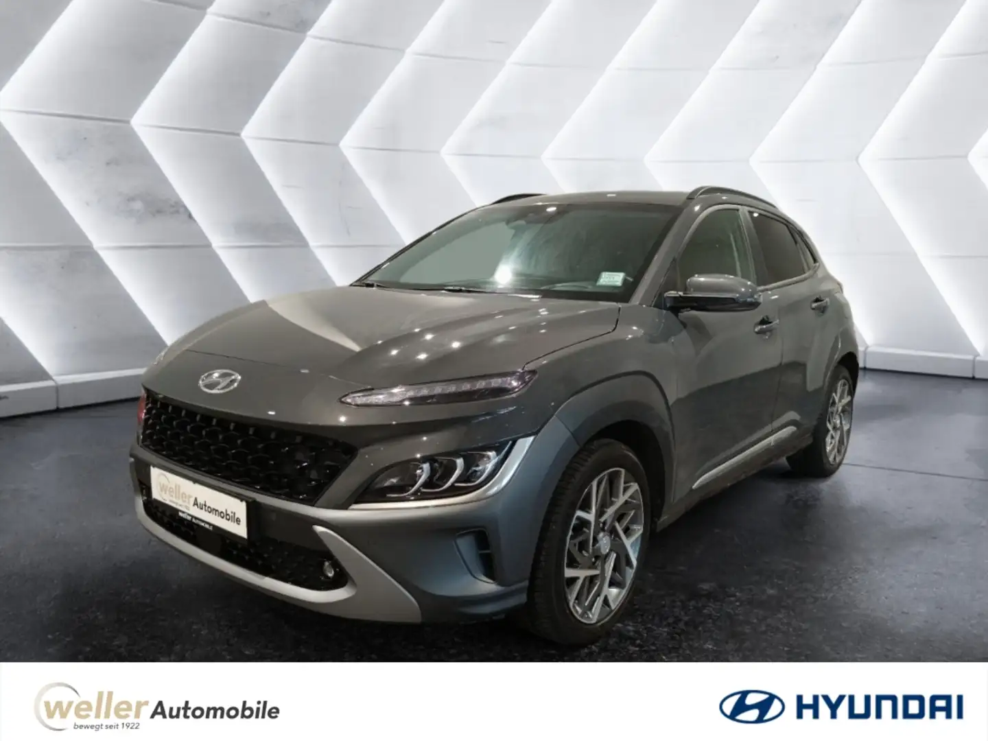 Hyundai KONA 1.6 GDi Hybrid ''Prime'' Rückfahrkamera Sitzheizun Grau - 1