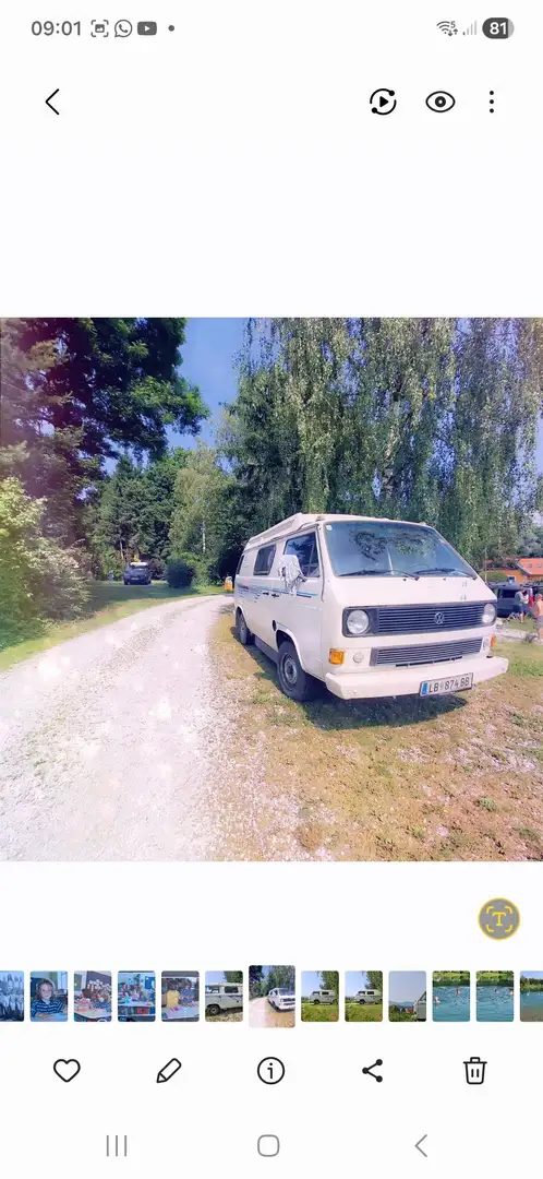 Volkswagen T3 California Weiß - 2