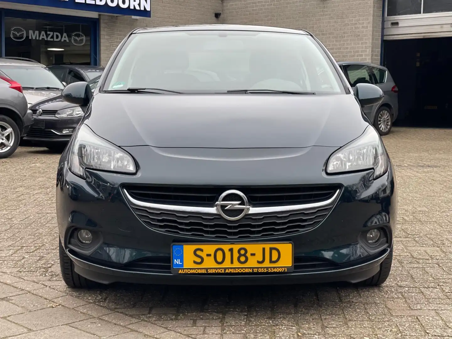 Opel Corsa 1.2 DRIVE*STUURBEKR*AIRCO*STOEL VERW*PDC*CR.CONTR* Groen - 2