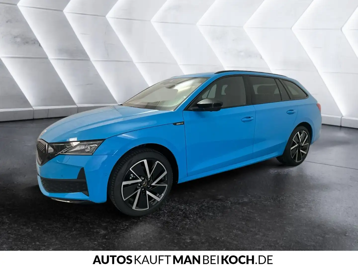 Skoda Octavia Combi 1.5 TSI DSG mHEV Sportline 360 Head Blau - 2