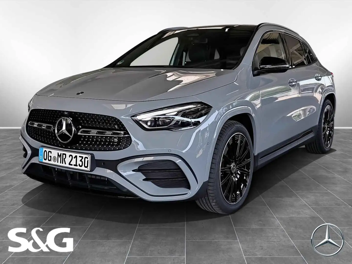 Mercedes-Benz GLA 200 AMG MBUX+RüKam+M-LED+Pano+AHK+Distronic Grau - 1