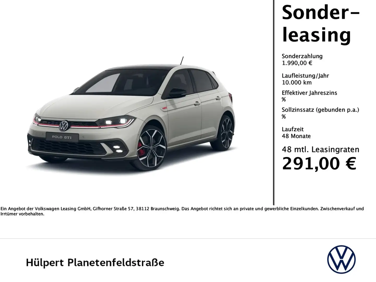 Volkswagen Polo GTI PANO NAVI BEATS CAM KEYLESS Grijs - 1