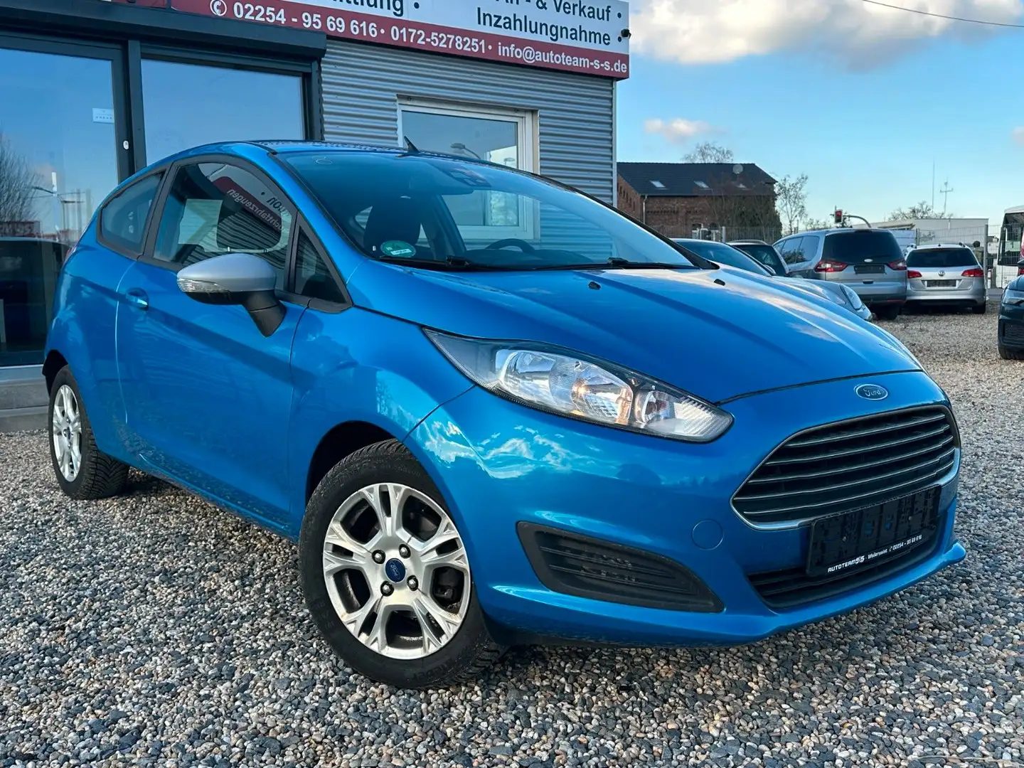 Ford Fiesta Sync Edition/AUTOMATIK/KLIMA./NAVI./ Azul - 2