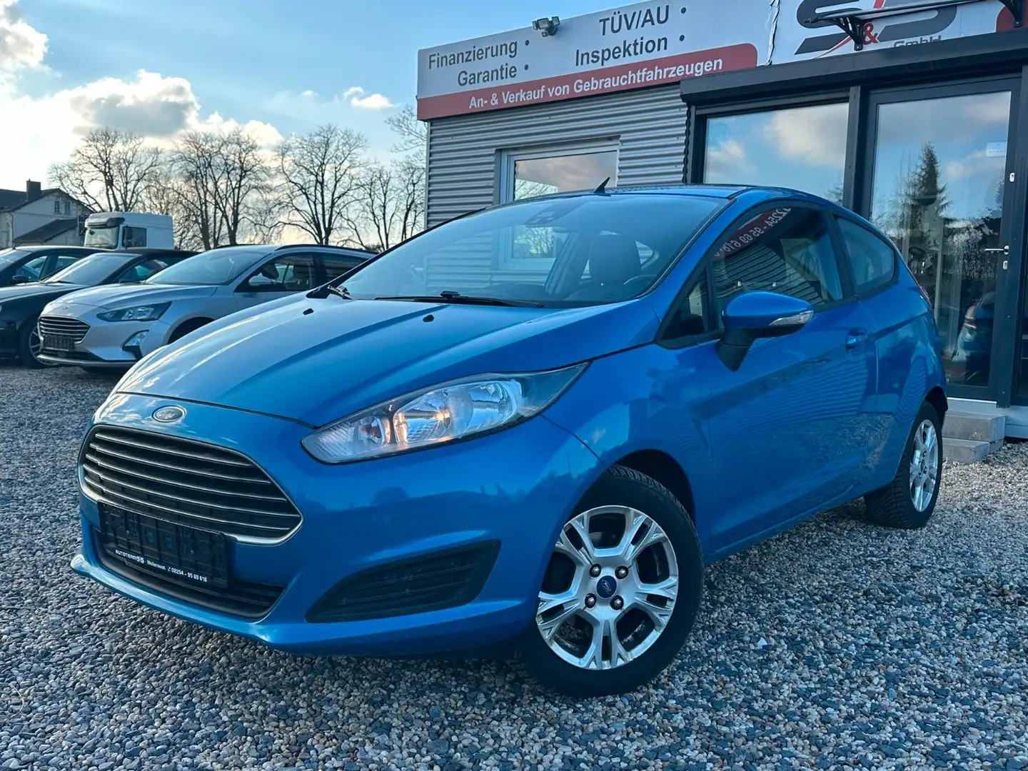 Ford Fiesta Sync Edition/AUTOMATIK/KLIMA./NAVI./ Azul - 1