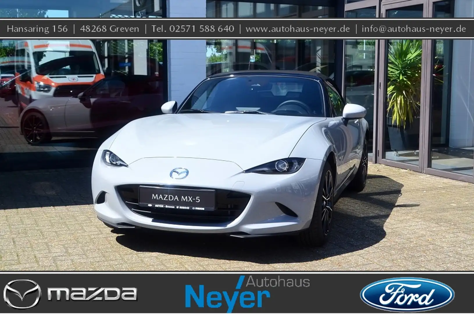 Mazda MX-5 2.0L SKYACTIV-G Exclusive-line Gris - 1