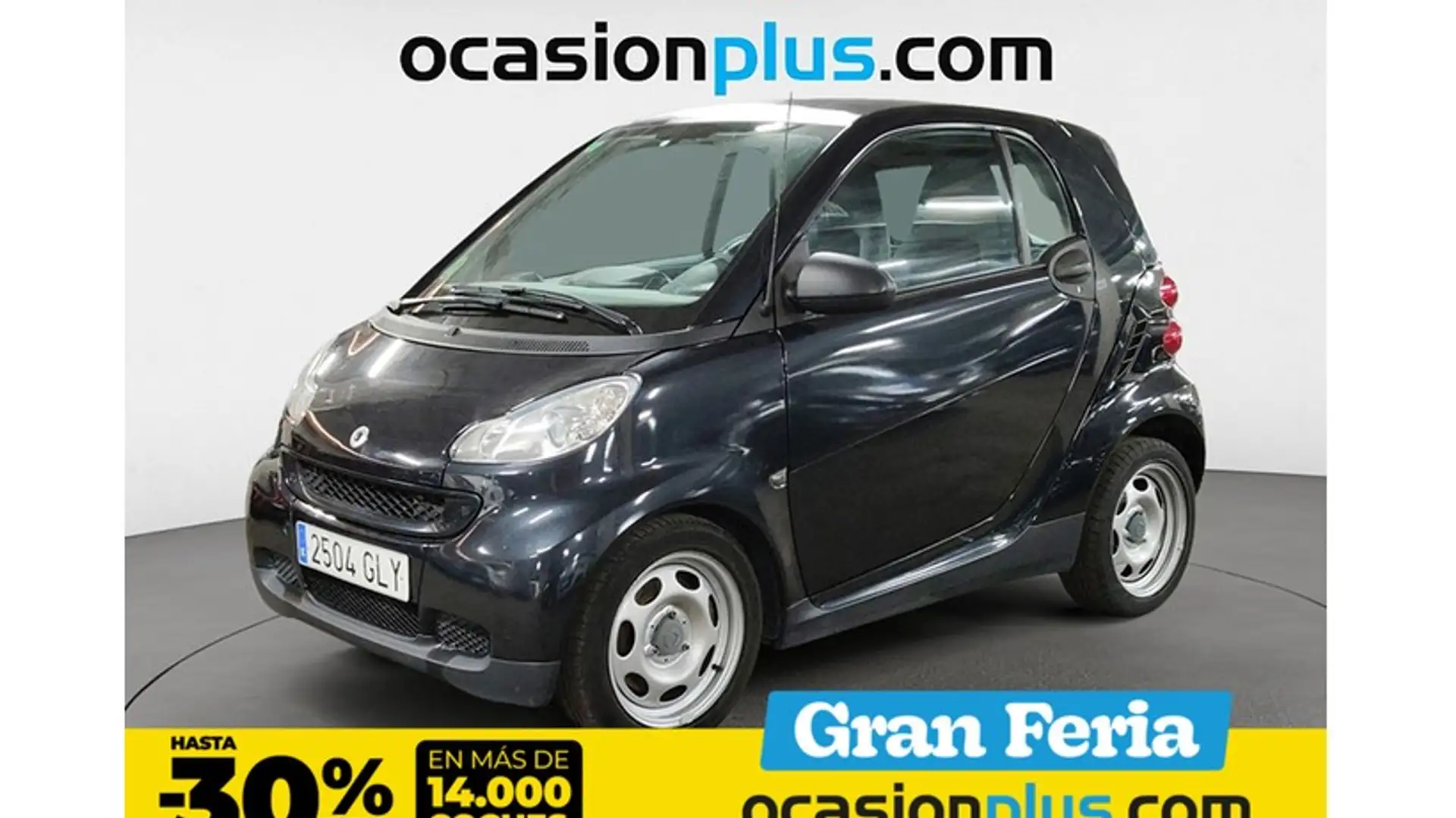 smart forTwo Coupé 45 mhd Pure Aut. Negro - 1