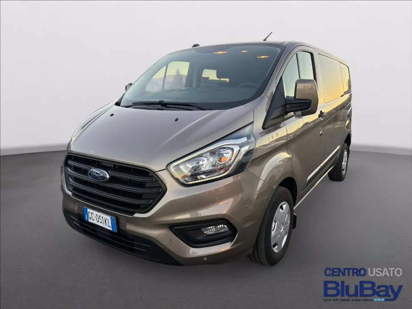 Ford Transit Custom 280 2.0 EcoBlue 130 PC-DC Furgone Trend Gris - 1