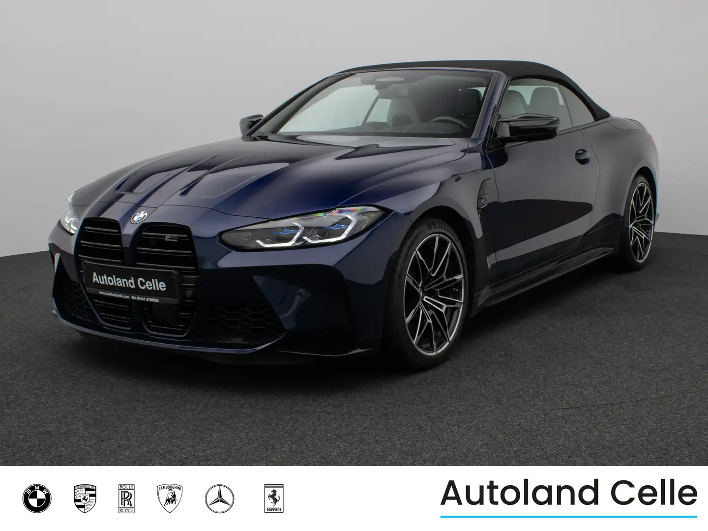 BMW M4 Competition M xD Cabrio Kamera Laser HUD H K Azul - 1