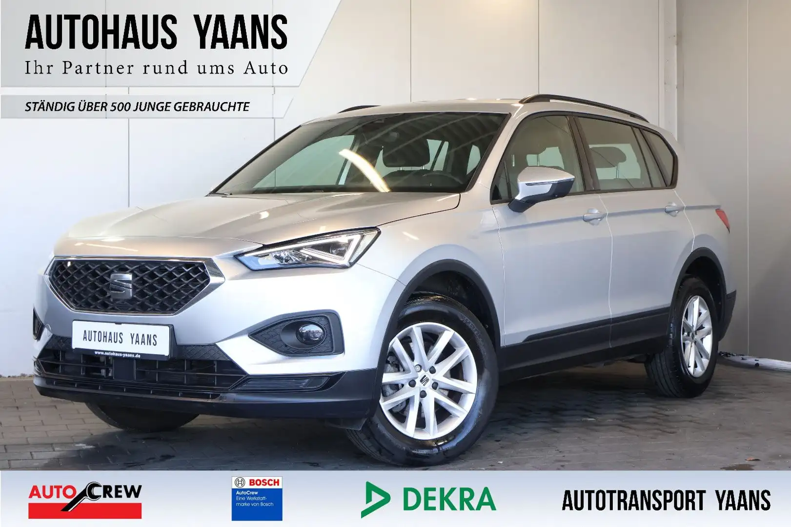 SEAT Tarraco 2.0 TDI Style AID+NAVI+LANE+LED+17" Silber - 1
