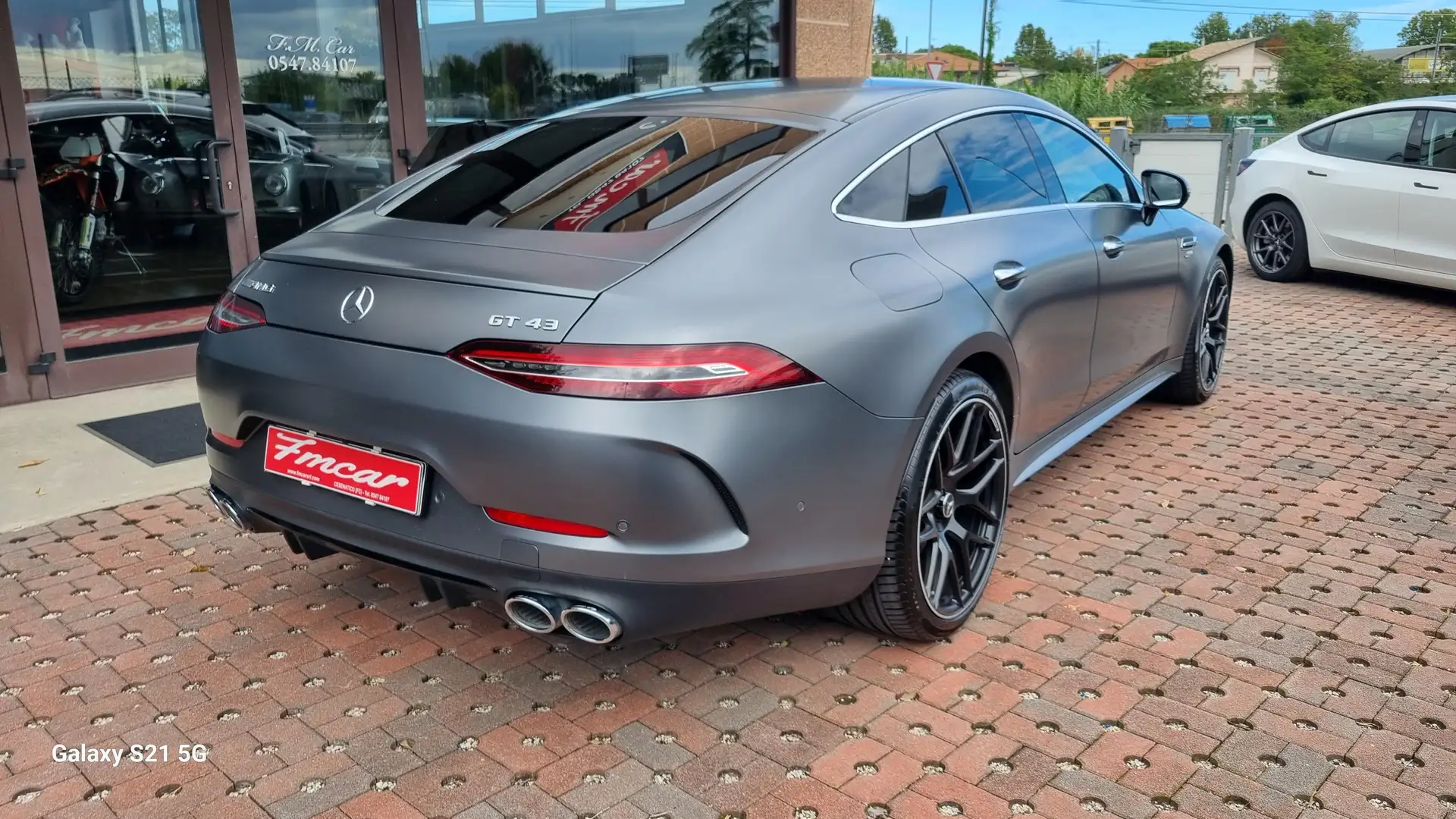 Mercedes-Benz AMG GT AMG GT Coupe 43 mhev (eq-boost) Premium 4matic+ au Gris - 1