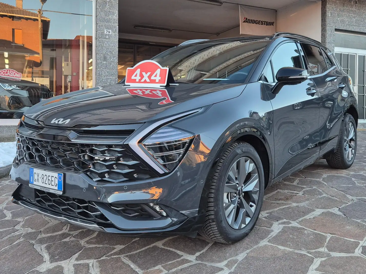 Kia Sportage Sportage 1.6 tgdi mhev GT-line awd 210cv  11/24 Nero - 1