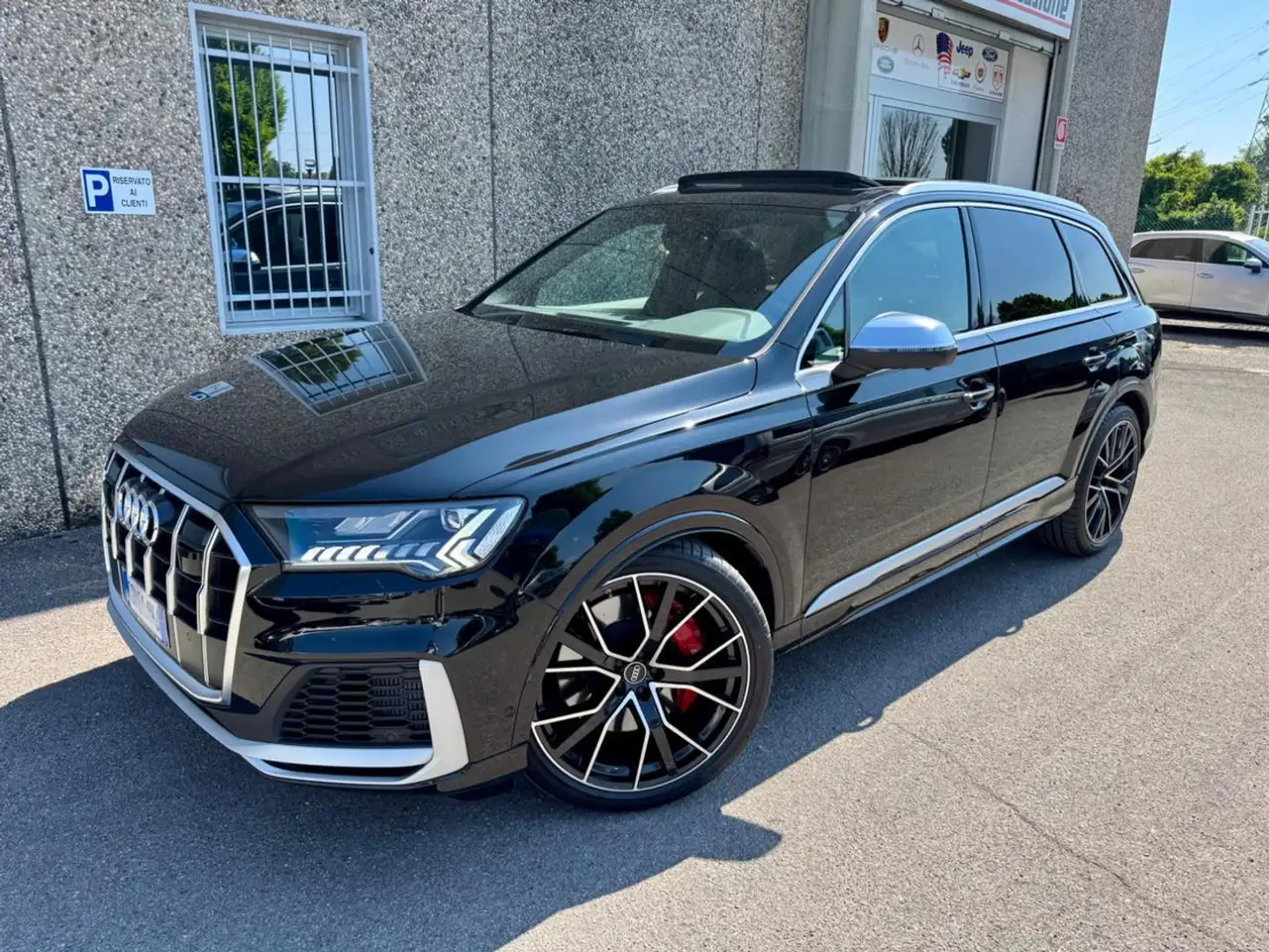 Audi SQ7 4.0 V8 TFSI quattro tiptronic"TETTO"7 POSTI"FULL" Gris - 2