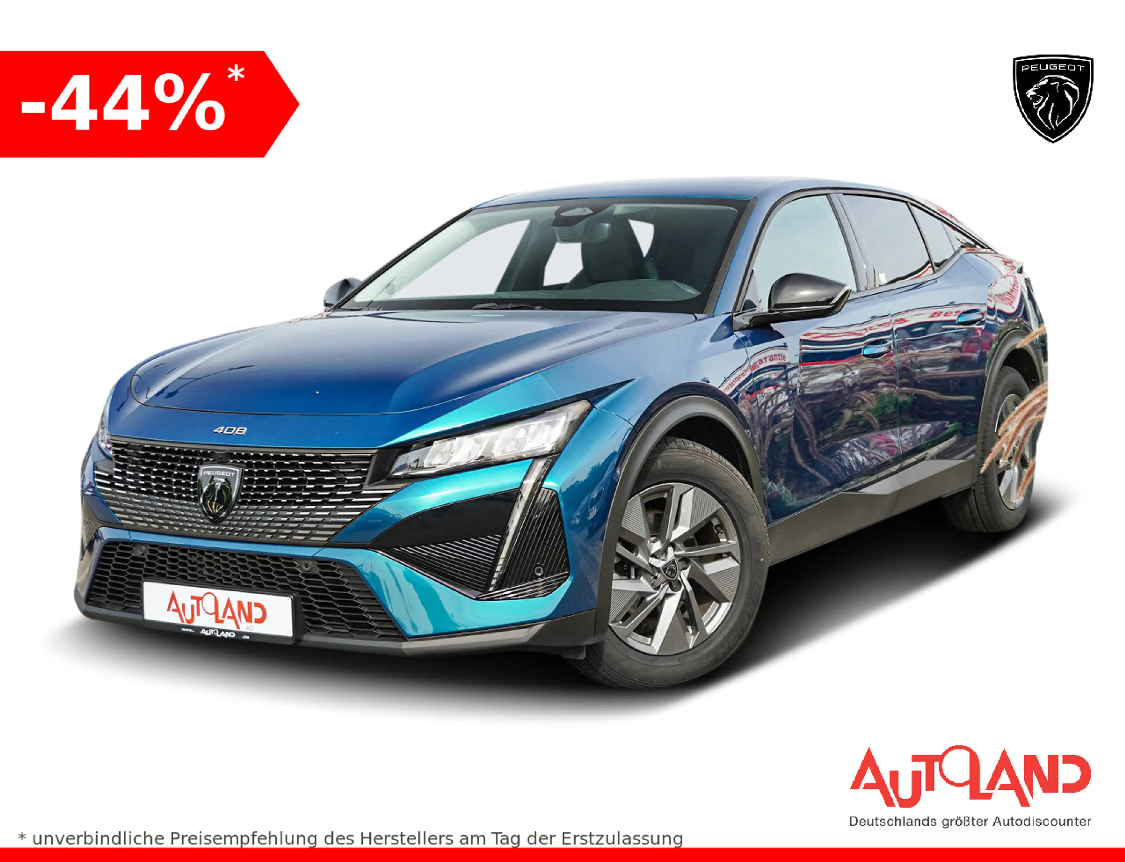 Peugeot 408 1.2 Hybrid 145 Aut. LED ACC Navi