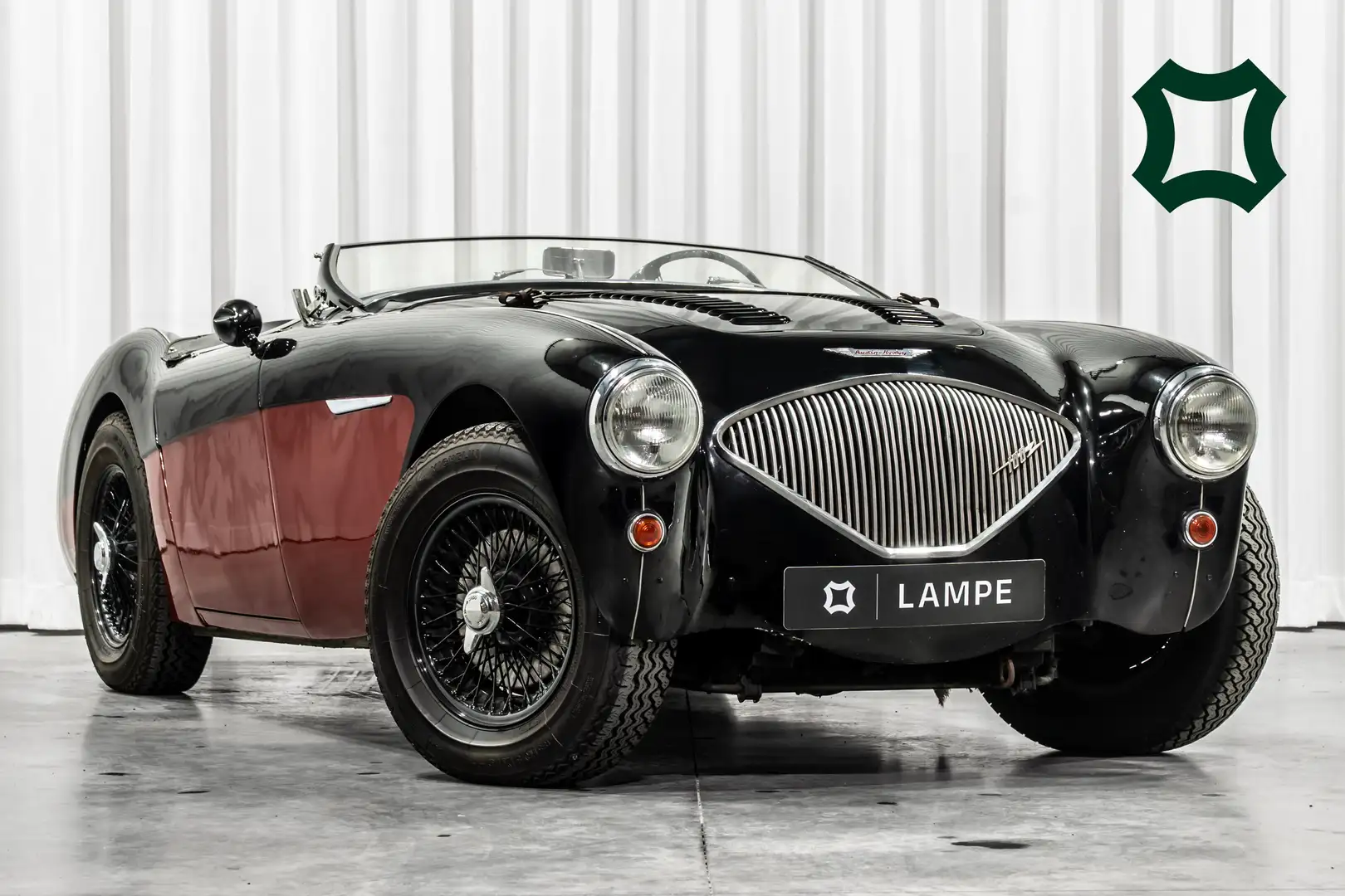 Austin-Healey 100 /4 BN1 LHD Le Mans Pack Matching Engine Schwarz - 1