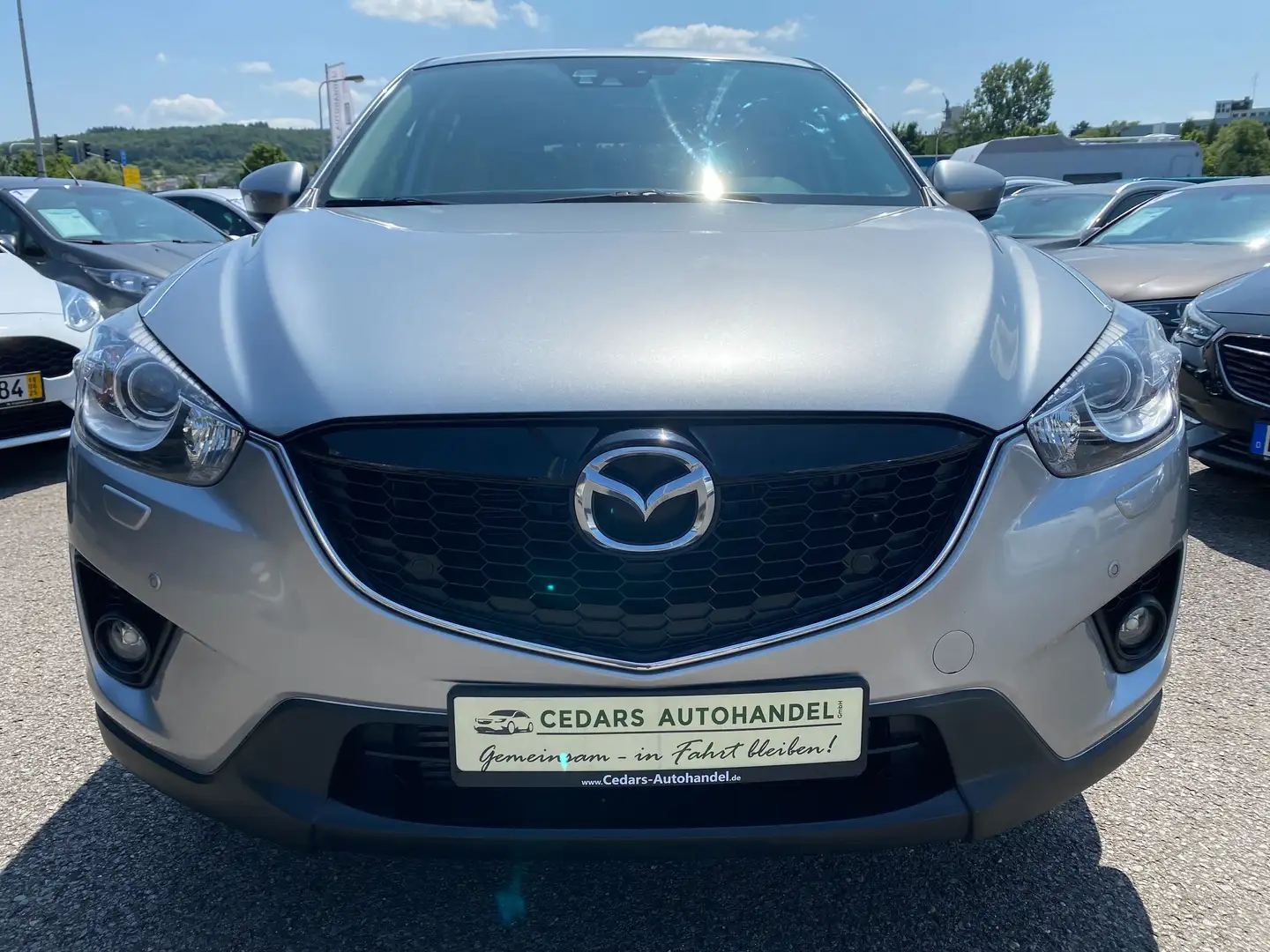 Mazda CX-5 2.2D Aut. AWD Sports-Line Navi Xenon Kamera Keyles Grau - 2