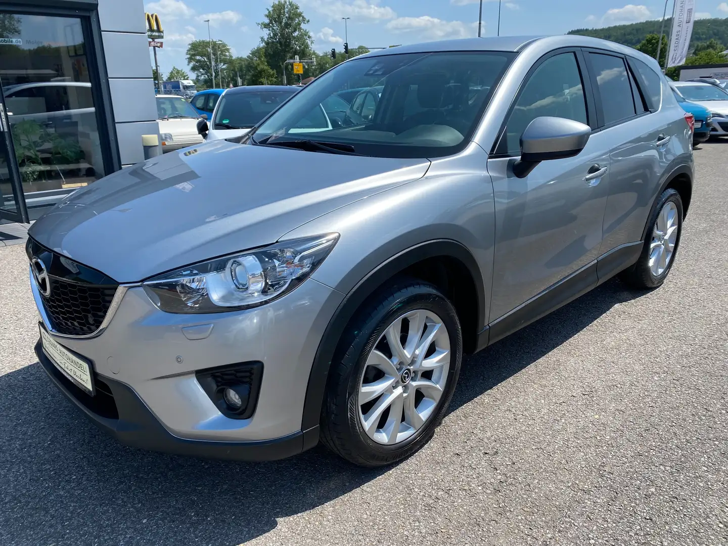Mazda CX-5 2.2D Aut. AWD Sports-Line Navi Xenon Kamera Keyles Grau - 1