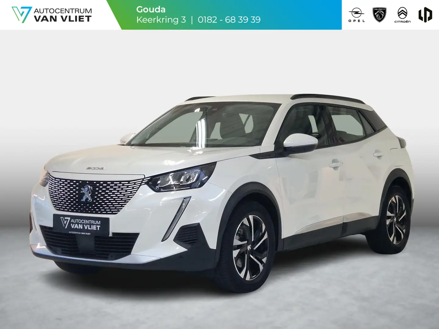 Peugeot e-2008 EV Allure 50 kWh SOH 86,7% | Navigatie | Adaptieve Wit - 1