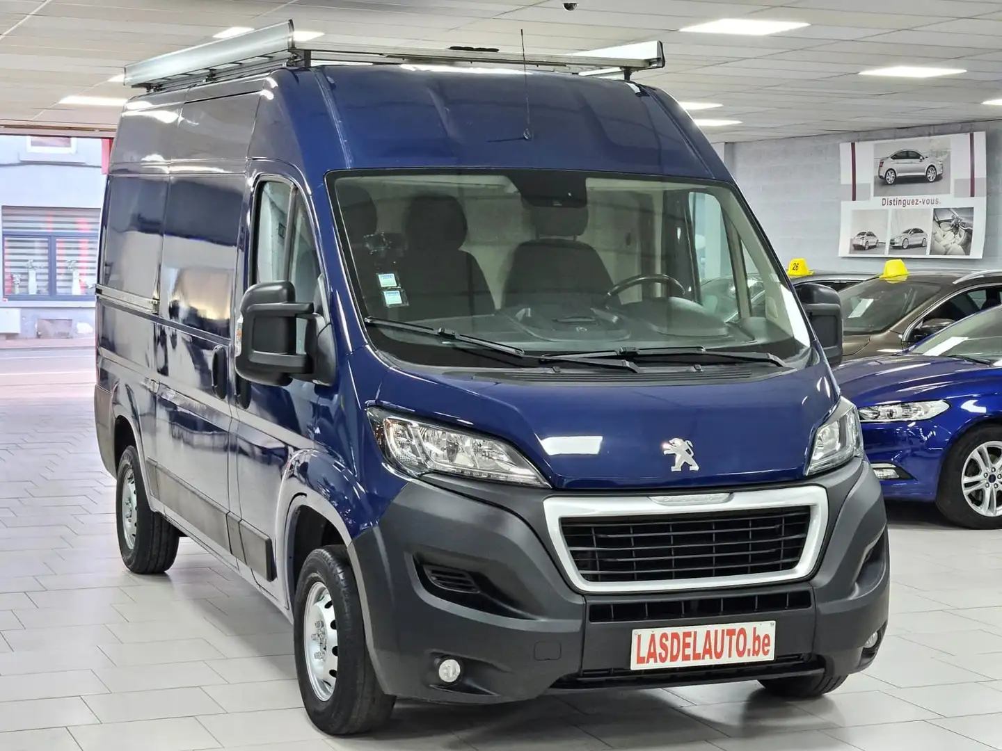 Peugeot Boxer 2.2 HDI L2H2 3Places CAMERA Cruise Gps Blue Clim Albastru - 2