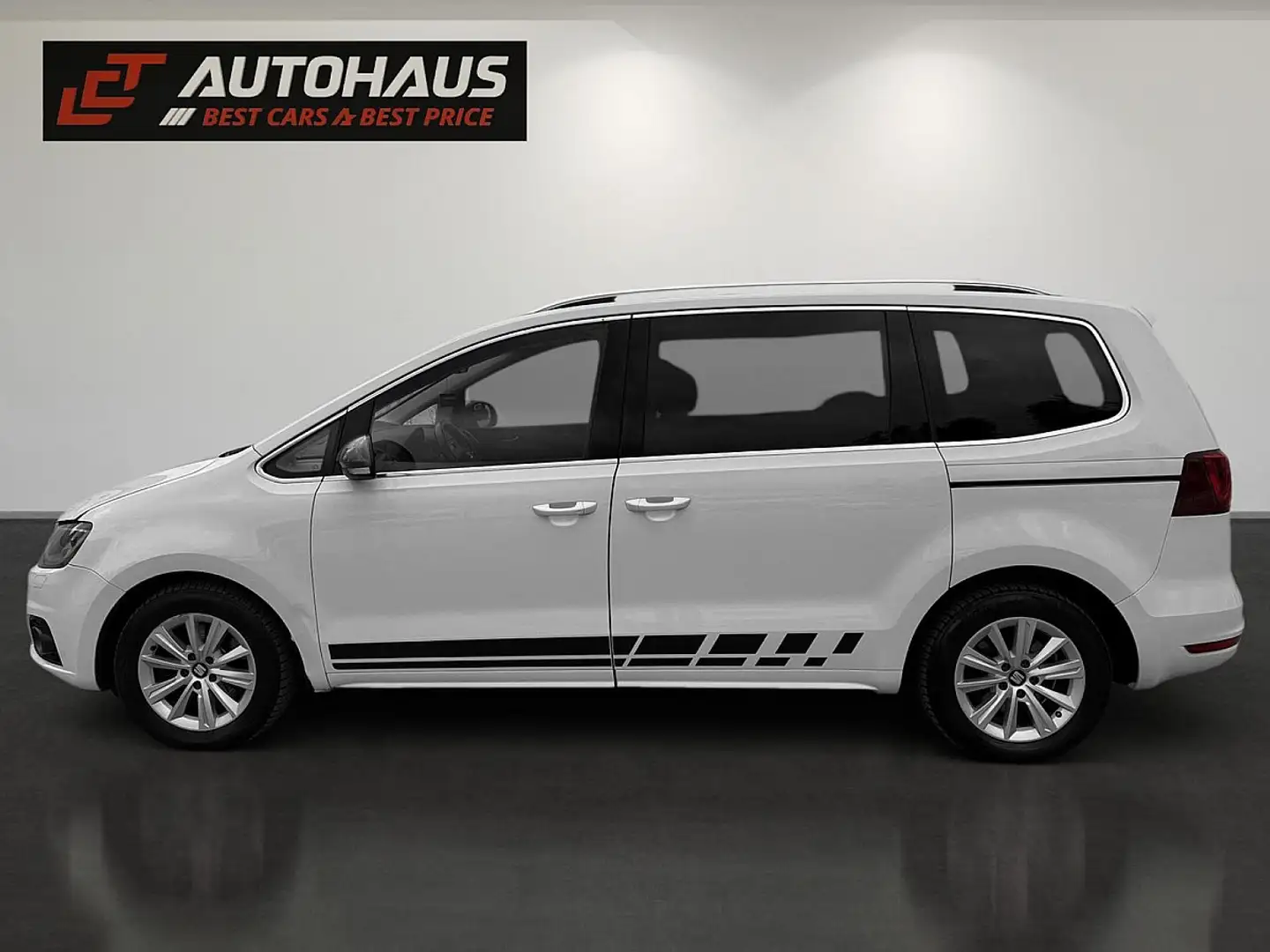 SEAT Alhambra FR 2,0 TDI DSG | TOP AUSSTATTUNG  | 7-SITZE | Weiß - 2