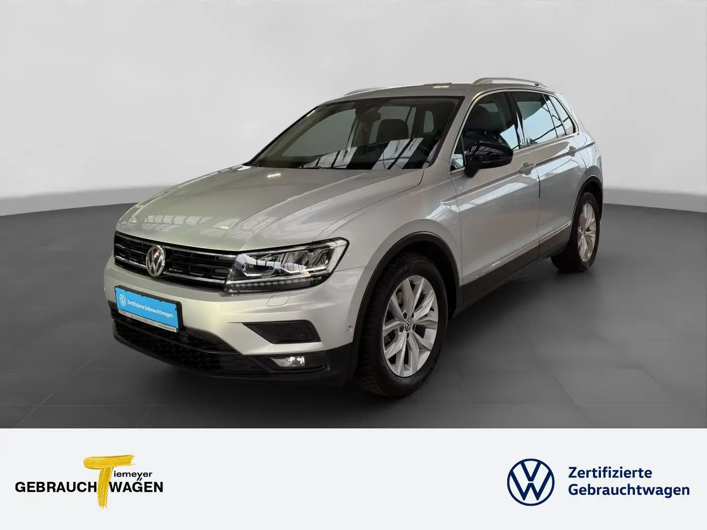Volkswagen Tiguan 1.5 TSI IQ.DRIVE LED AHK DAB+ LM18 Silber - 1
