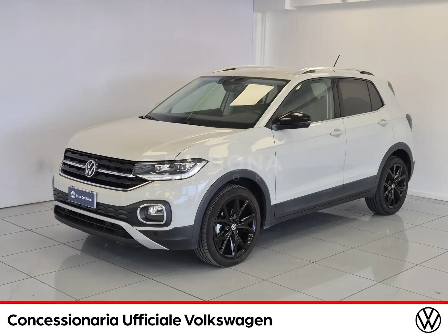 Volkswagen T-Cross 1.0 tsi advanced 110cv Blanc - 1