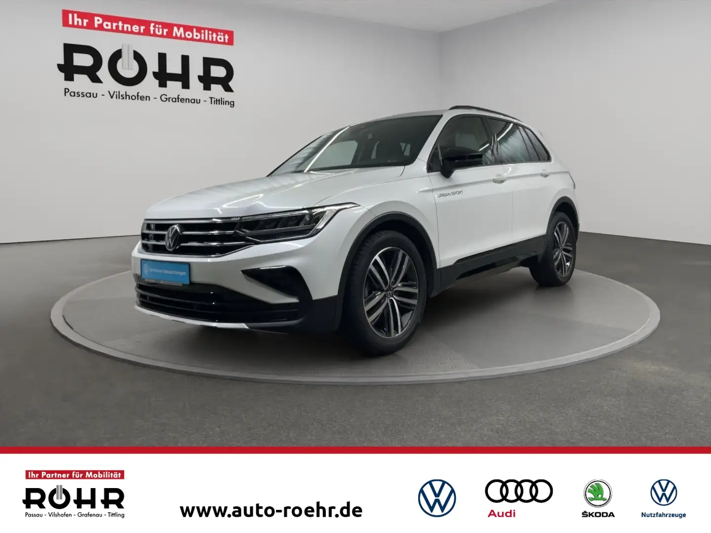 Volkswagen Tiguan Life (Navi.Klima.AHK.Sitzheizung) 2.0 TSI 4M DSG Weiß - 1