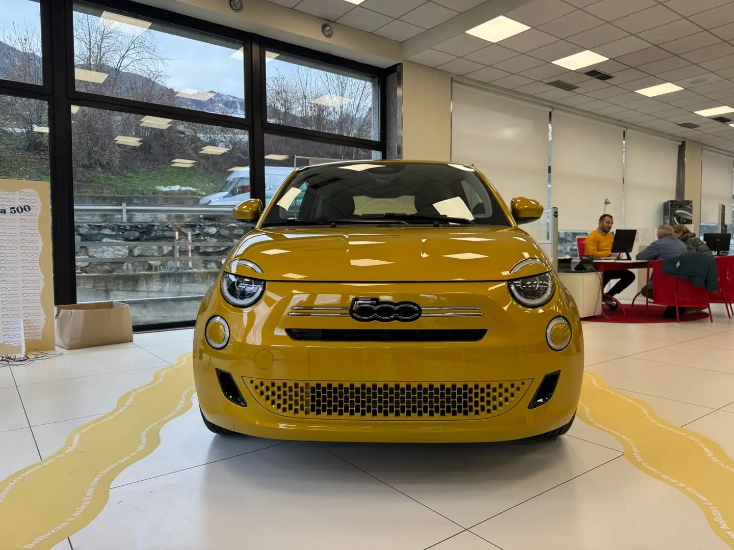 Fiat 500 HYBRID POP 1.0 65 CV Arancione - 2