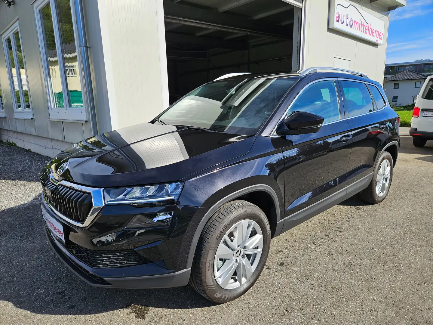 Skoda Karoq 4x4 Selection TDI DSG "AHV" prompt lieferbar Schwarz - 1