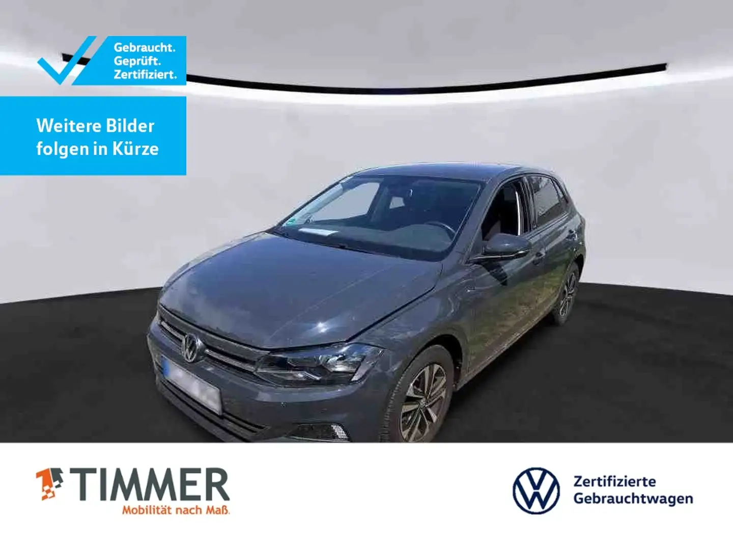 Volkswagen Polo 1.0 UNITED *SHZ *ALU *APP *CLIMA * Grijs - 1
