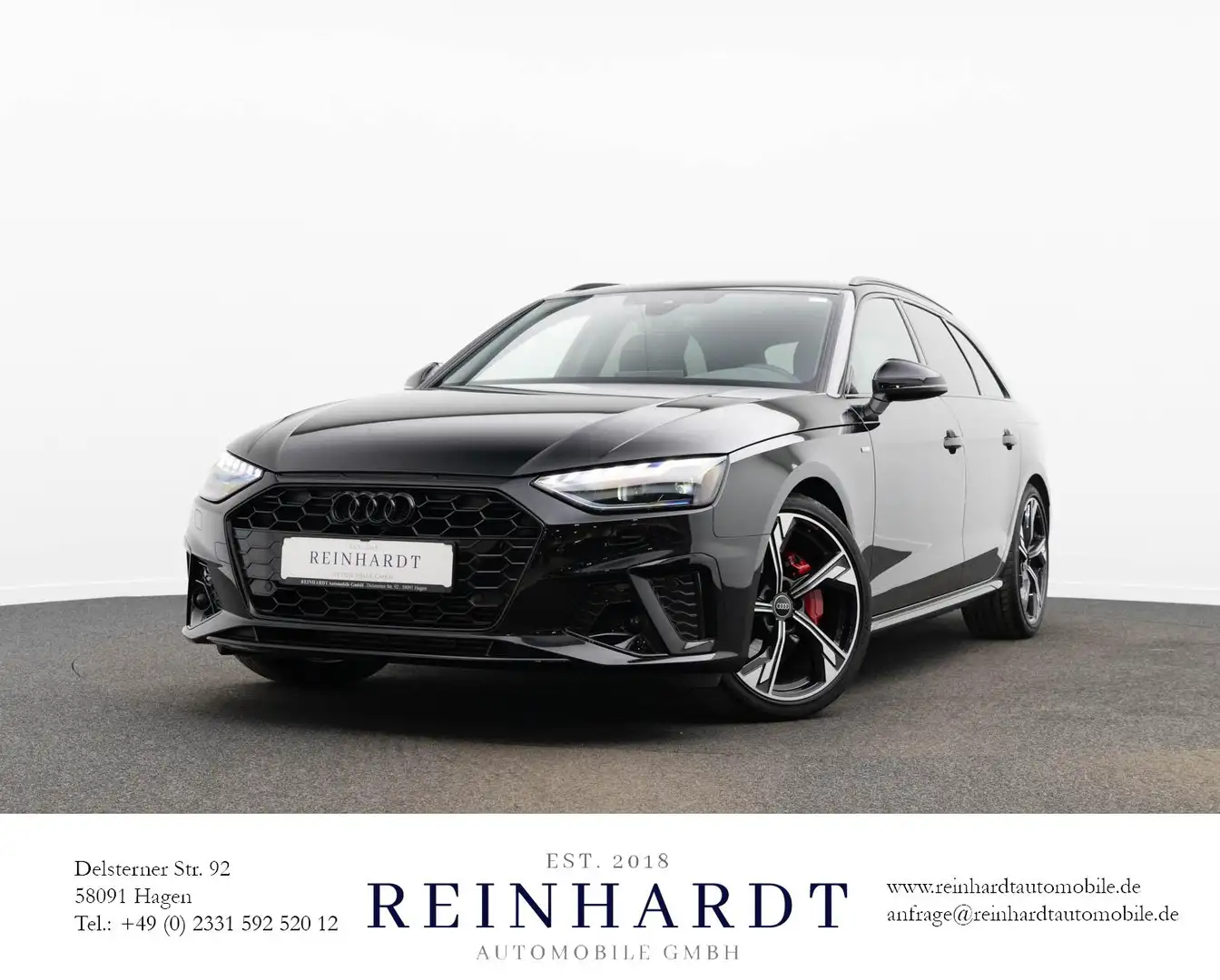 Audi A4 AVANT 40TFSi S LINE/ALL-BLACK/19Z/MATRIX/ACC Negro - 1
