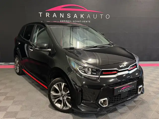 Kia Picanto 1.0i GT Line — Garantie 08/2029 — Cuir — Caméra — CarPlay
