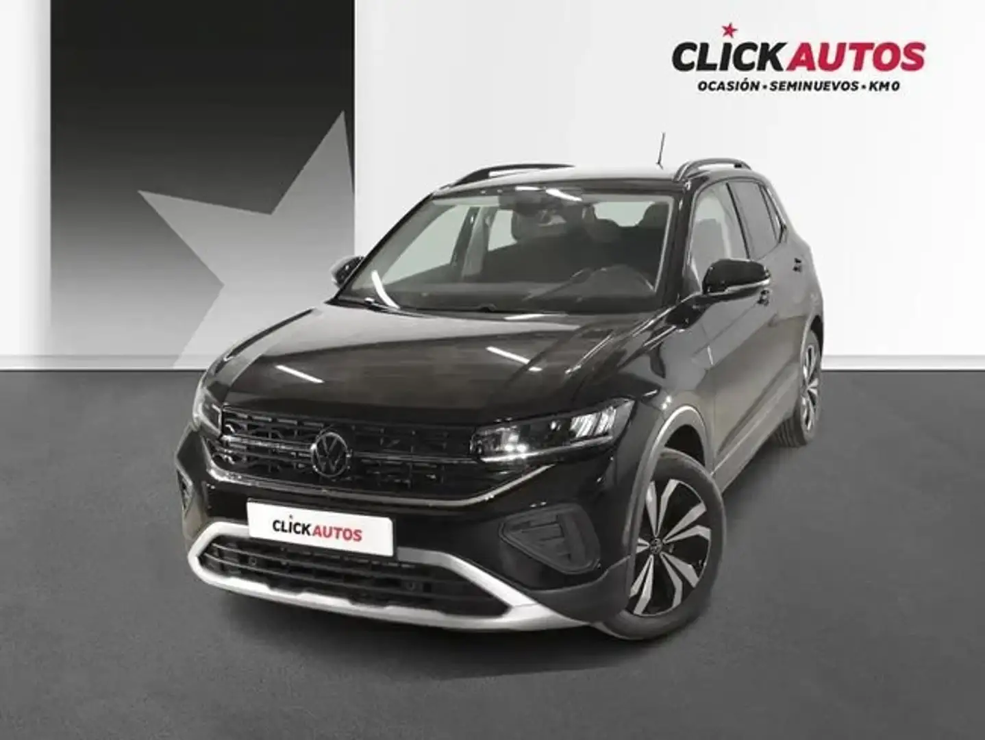 Volkswagen T-Cross 1.0 TSI Más 85kW Negro - 1