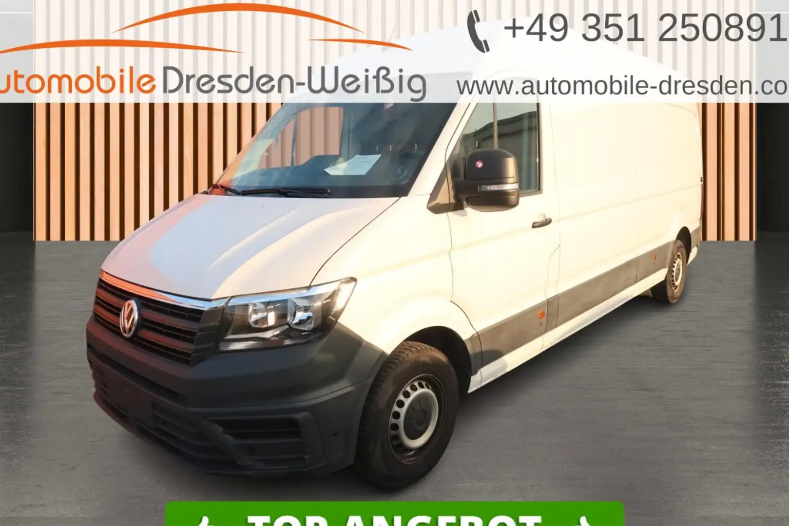 Volkswagen Crafter Kasten 35 lang Hochdach FWD*Kamera*DAB* Weiß - 1