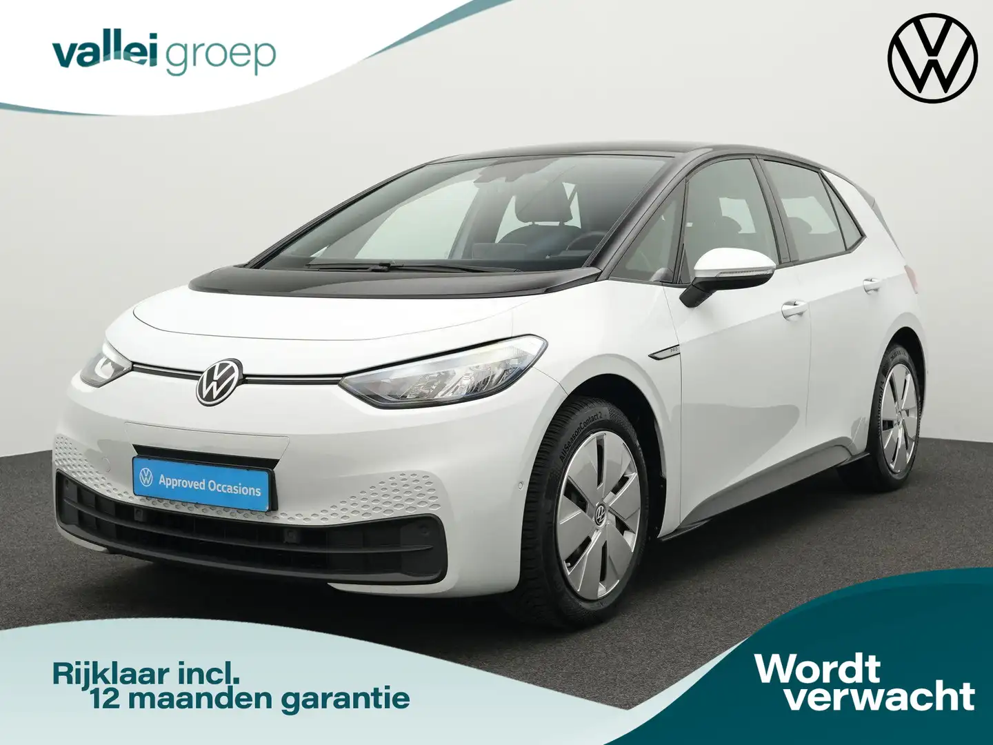 Volkswagen ID.3 Pro 58 kWh 145 pk | Achteruitrijcamera | Navigatie Wit - 1