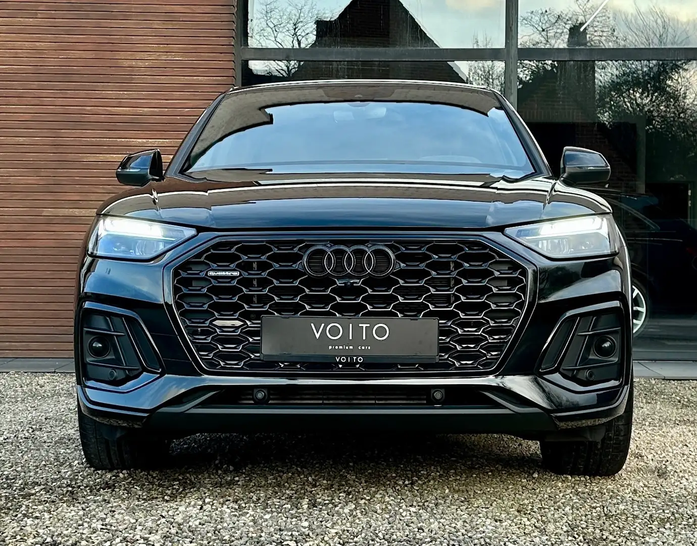 Audi Q5 55TFSIe Sportback quattro S-LINE/HUD/LUCHTV/TREKH Noir - 2