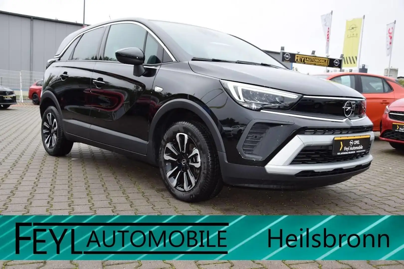 Opel Crossland X Crossland 1.2 Turbo "Elegance" Noir - 1