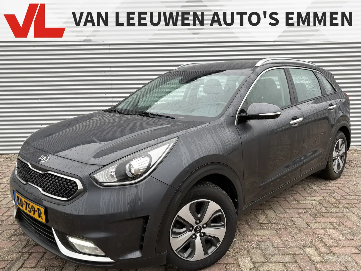 Kia Niro 1.6 GDi Hybrid First Edition | Zo Mee | Lees Tekst Grijs - 1