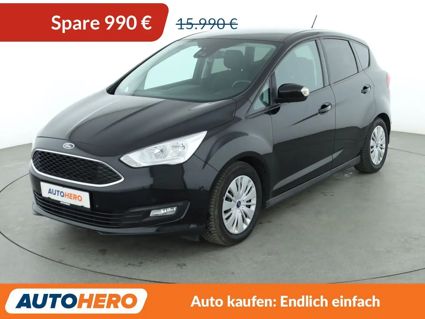 Ford C-Max 1.5 EcoBoost Cool&Connect *NAVI*TEMPO*CAM*PDC*SHZ* Чёрный - 1