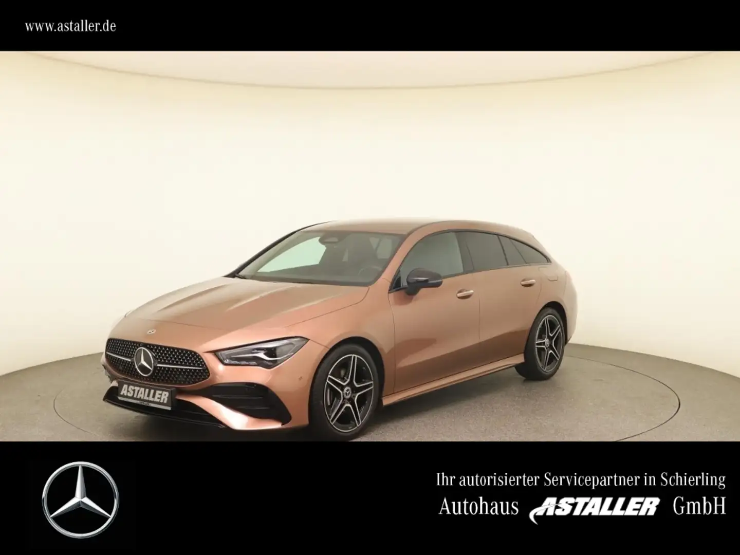 Mercedes-Benz CLA 180 d SB AMG Line Adv+MBUX+LED+NIGHT+KAM+18" Zlatá - 1