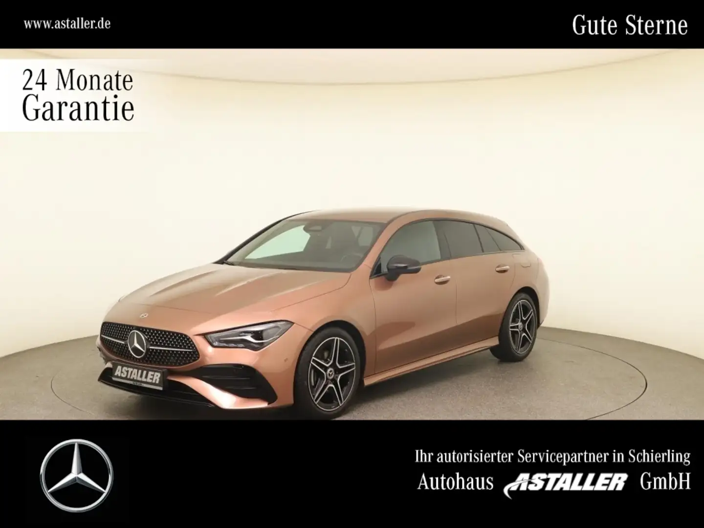 Mercedes-Benz CLA 180 d SB AMG Line Adv+MBUX+LED+NIGHT+KAM+18" Goud - 1