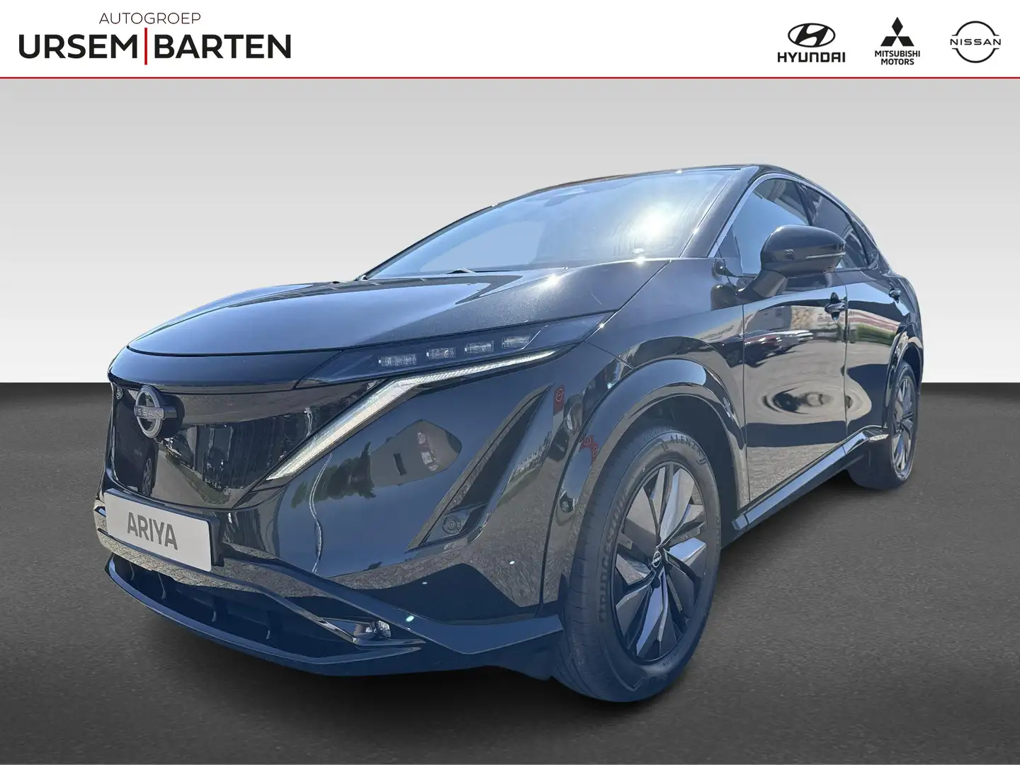 Nissan Ariya Advance 91 kWh | €4.000,- korting Zwart - 1