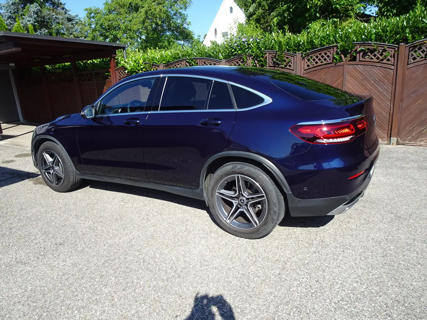 Mercedes-Benz GLC 200 GLC 200 d Coupé 4MATIC Aut. Blau - 2